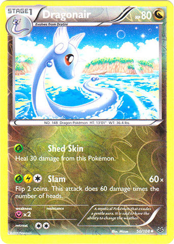 Dragonair - 50/108 - Uncommon - Reverse Holofoil