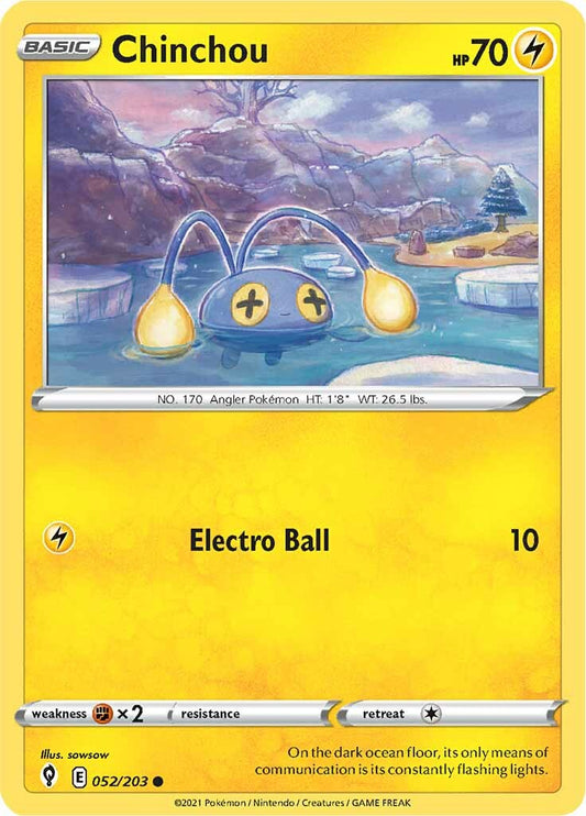 Chinchou - 052/203 - Common