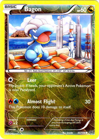 Bagon (55) - 55/108 - Common - Reverse Holofoil