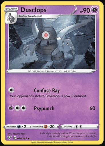 Dusclops - 070/185 - Uncommon