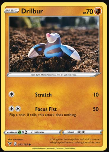 Drilbur - 091/185 - Common