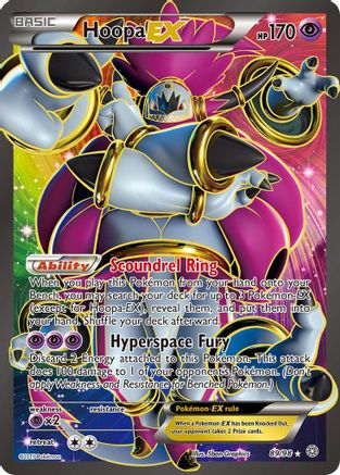 Hoopa EX (89 Full Art) 089/98  - Holofoil XY  Ancient Origins - Ultra Rare