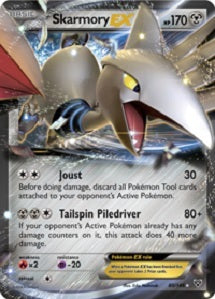 Skarmory EX - 80/146 - Ultra Rare