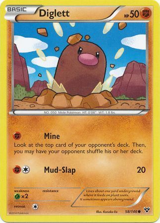 Diglett - 58/146 - Common