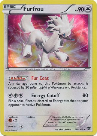 Furfrou - 114/146 - Holo Rare