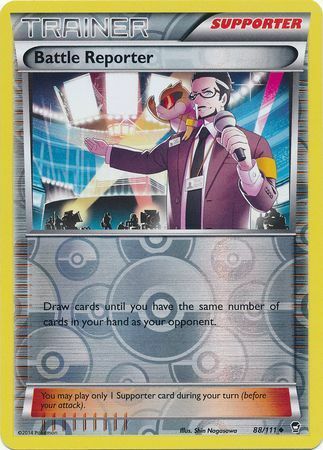 Battle Reporter - 88/111 - Uncommon - Reverse Holo