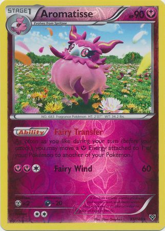 Aromatisse - 93/146 - Holo Rare - Reverse Holofoil