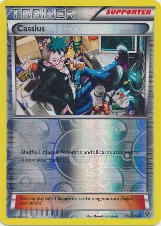 Cassius - 115/146 - Uncommon - Reverse Holofoil