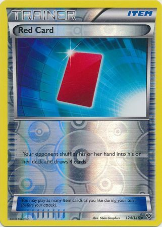 Red Card - 124/146 - Uncommon - Reverse Holofoil