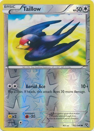Taillow - 102/146 - Common - Reverse Holofoil