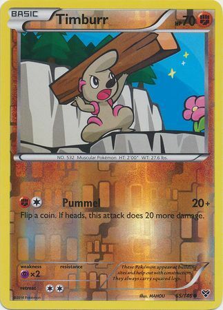 Timburr - 65/146 - Common - Reverse Holofoil