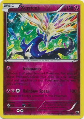 Xerneas - 96/146 - Rare - Reverse Holofoil