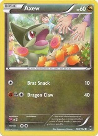 Axew (108) 108/162  XY  BREAKthrough - Common