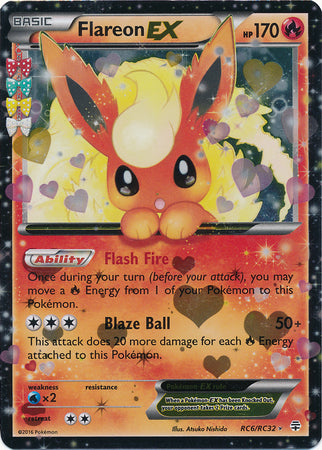 Flareon EX - RC6/RC32 - Radiant Collection