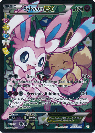 Sylveon EX (Full Art) - RC32/RC32 - Radiant Collection