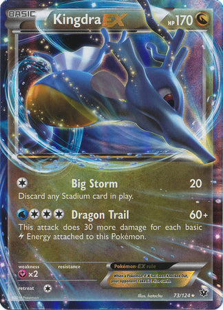 Kingdra EX - 73/124 - Ultra Rare