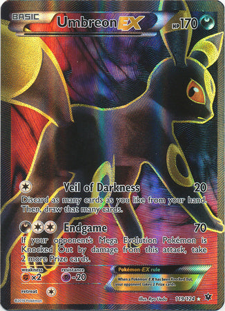 Umbreon EX - 119/124 - Ultra Rare