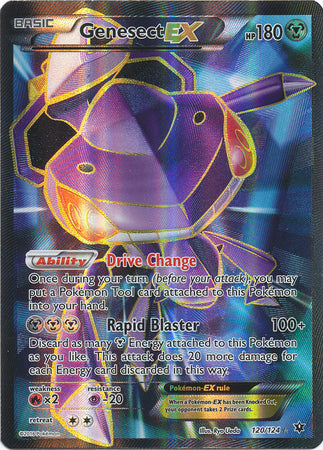 Genesect EX - 120/124 - Ultra Rare