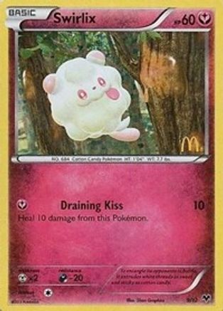 Swirlix 009/12  - Holofoil McDonalds Promos 2014 - Promo