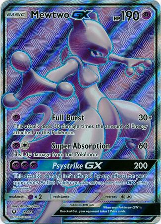 Mewtwo GX (Full Art) - 72/73 - Ultra Rare