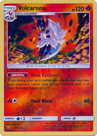 Volcarona - 13/73 - Uncommon - Reverse Holofoil