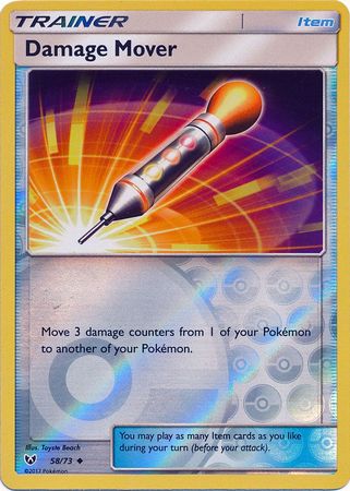 Damage Mover - 58/73 - Uncommon - Reverse Holofoil
