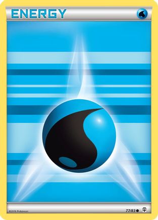 Water Energy 077/83  - Reverse Holofoil Generations - Common