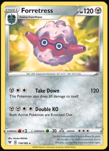 Forretress - 114/185 - Rare