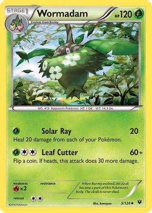 Wormadam (3) 003  XY  Fates Collide - Uncommon