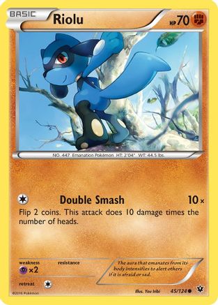 Riolu (45) 045/124  XY  Fates Collide - Common