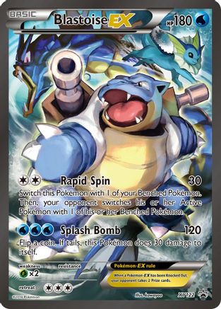 Blastoise EX XY122  - Holofoil XY Promos - Promo