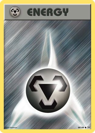 Metal Energy 098/108  - Reverse Holofoil XY  Evolutions - Common