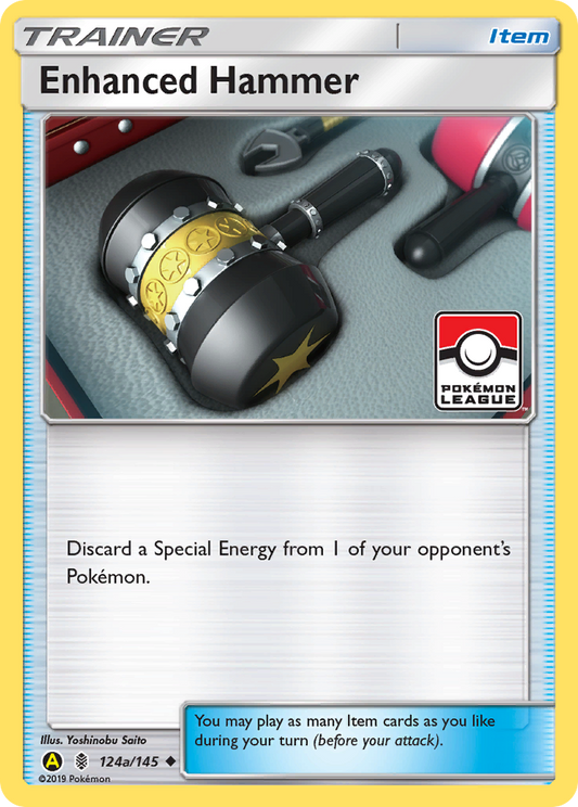 Enhanced Hammer 124a/145  - Reverse Holofoil League & Championship Cards - Promo