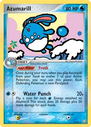 Azumarill 001/109  Deck Exclusives - Rare