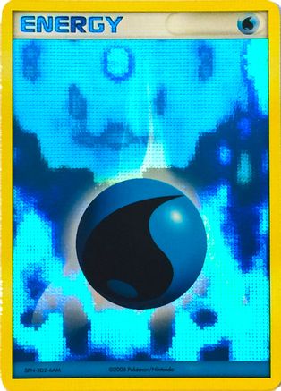 Water Energy (2006  - Holofoil League & Championship Cards - Promo