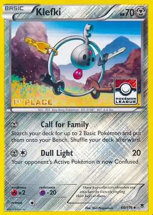 Klefki 066/119  - Reverse Holofoil League & Championship Cards - Promo