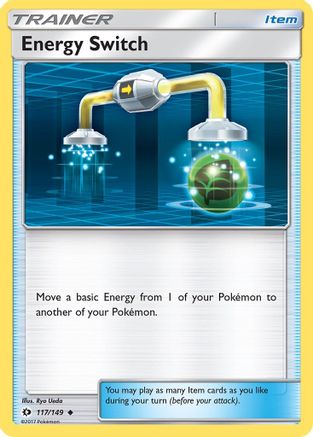 Energy Switch 117/149  SM Base Set - Uncommon