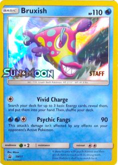 Bruxish (Prerelease) (Staff) - SM11 - SM Promos