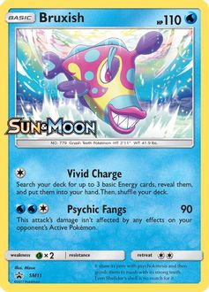 Bruxish (Prerelease) - SM11 - SM Promos