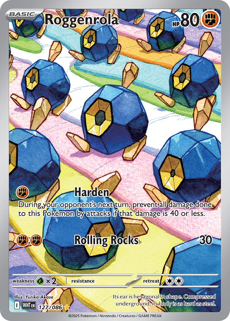 Roggenrola - 127/086 - Illustration Rare