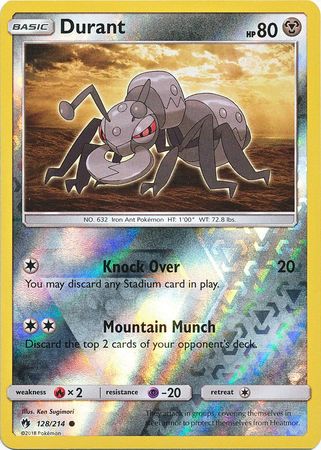 Durant - 128/214 - Common - Reverse Holofoil