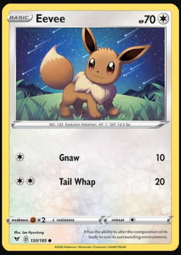 Eevee - 130/185 - Common