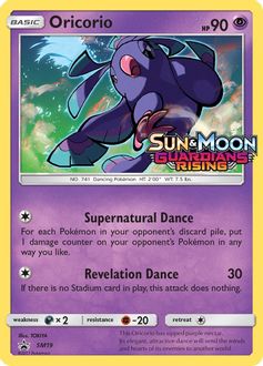 Oricorio (Prerelease) - SM19 - SM Promos