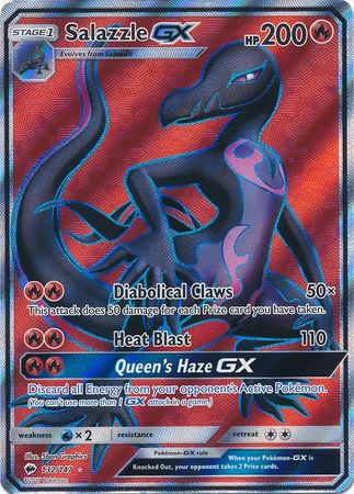 Salazzle GX (Full Art) - 132/147 - Ultra Rare