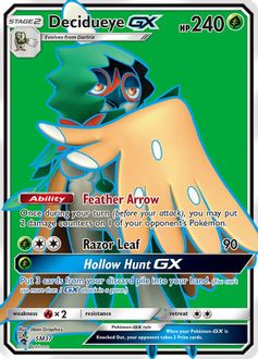 Decidueye GX - SM37 - SM Promos