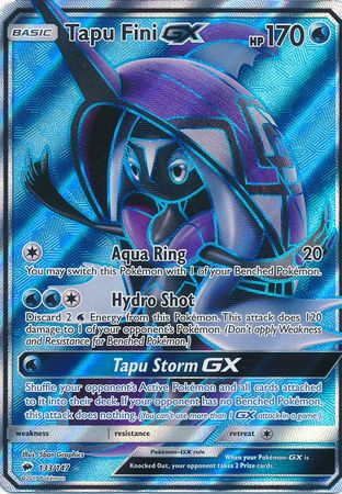 Tapu Fini GX (Full Art) - 133/147 - Ultra Rare