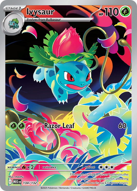 Ivysaur - 134/132 - Illustration Rare