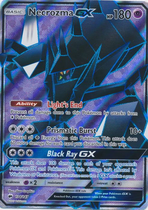 Necrozma GX (Full Art) - 134/147 - Ultra Rare
