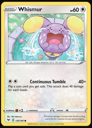 Whismur - 135/185 - Common