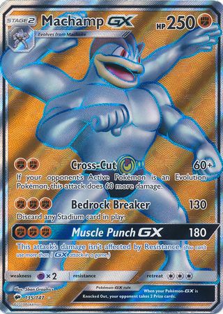 Machamp GX (Full Art) - 135/147 - Ultra Rare